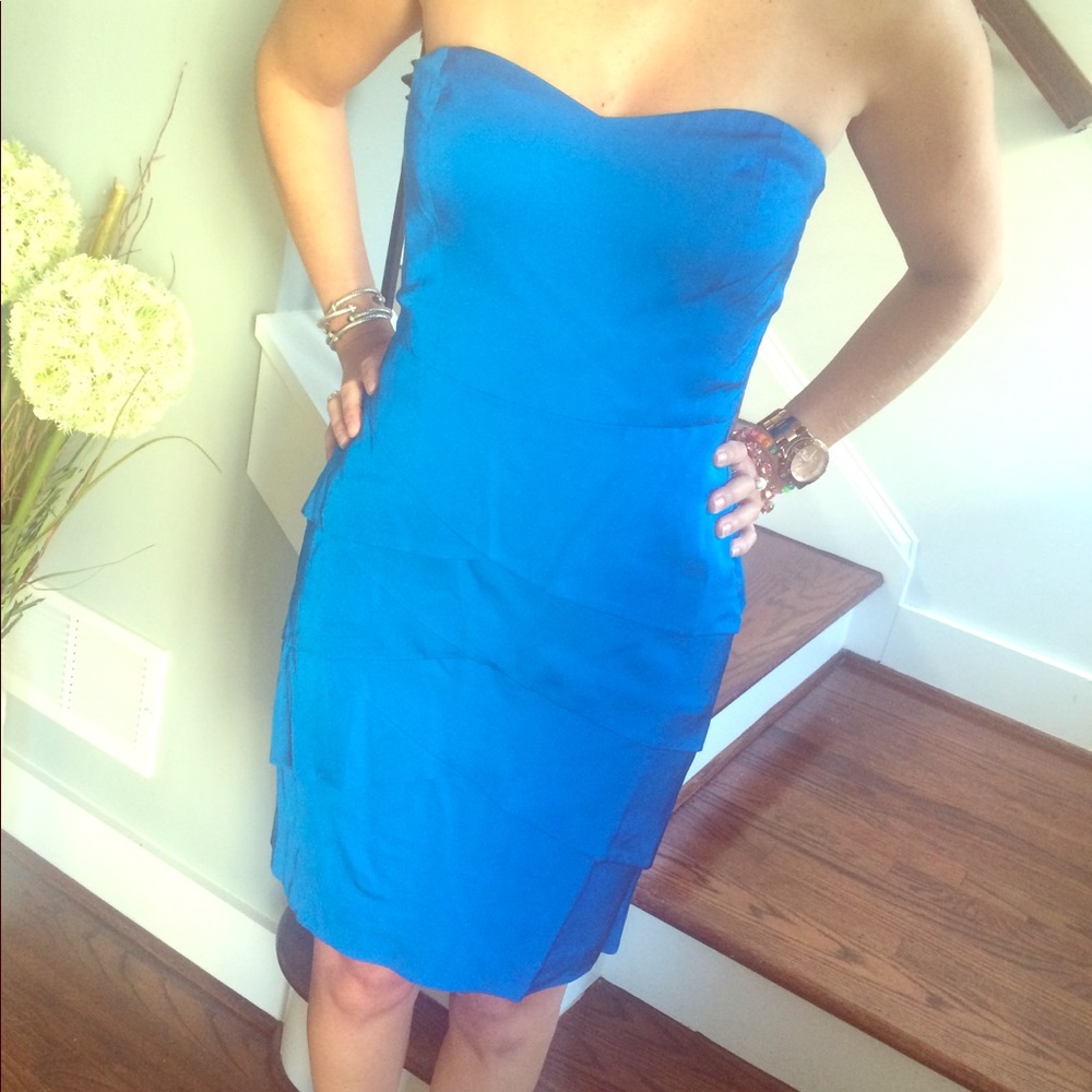 Trina Turk Cerulean Blue Cocktail Dress 💙💙